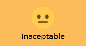 Inaceptable